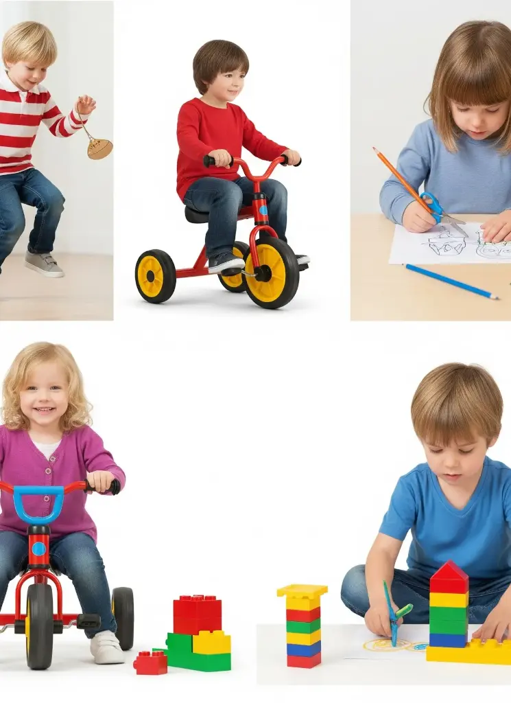 EDP4 - Le développement psychomoteur de l’enfant de 3 à 6 ans